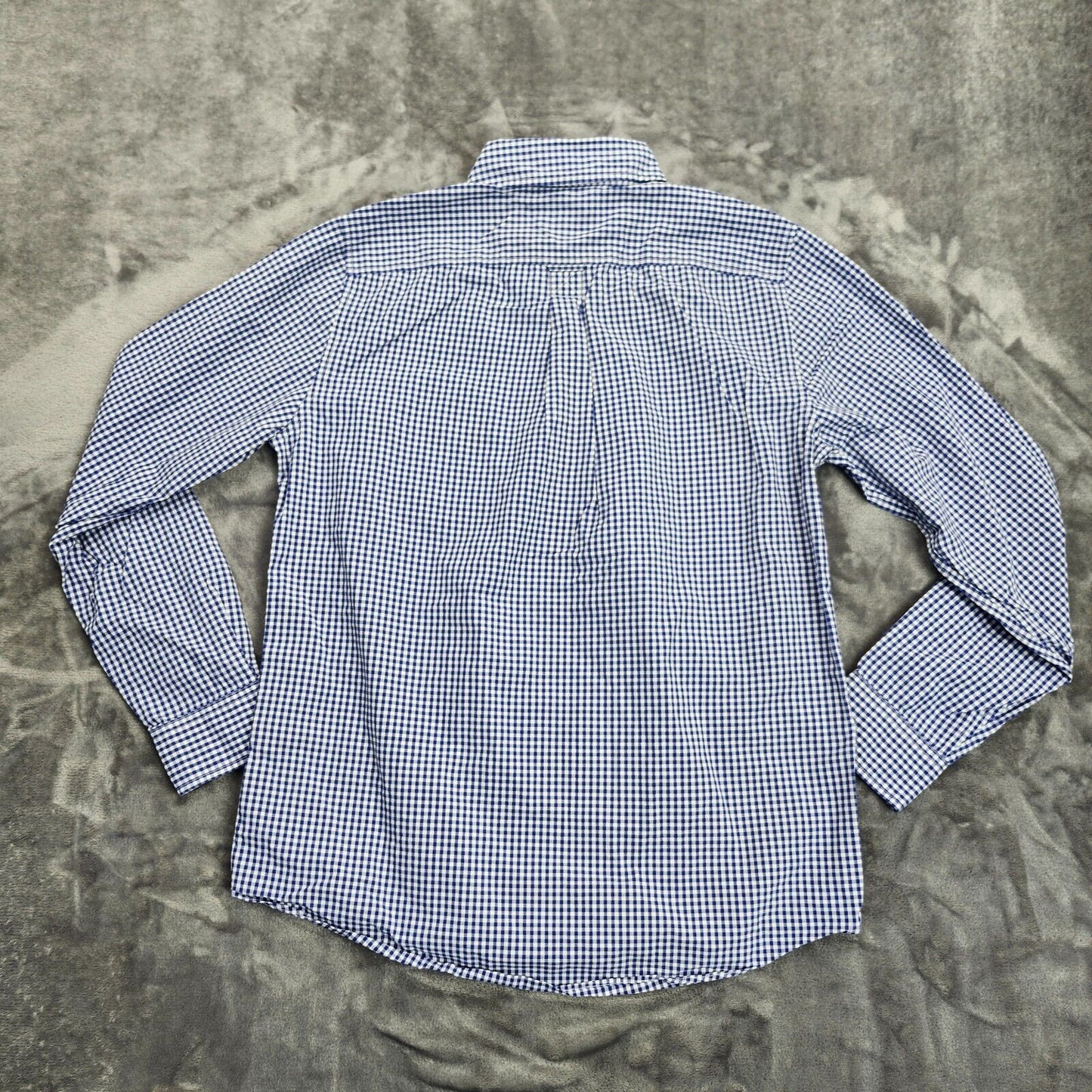 Jack Spade NY Mens Button Up Dress Shirt Medium Blue Checks