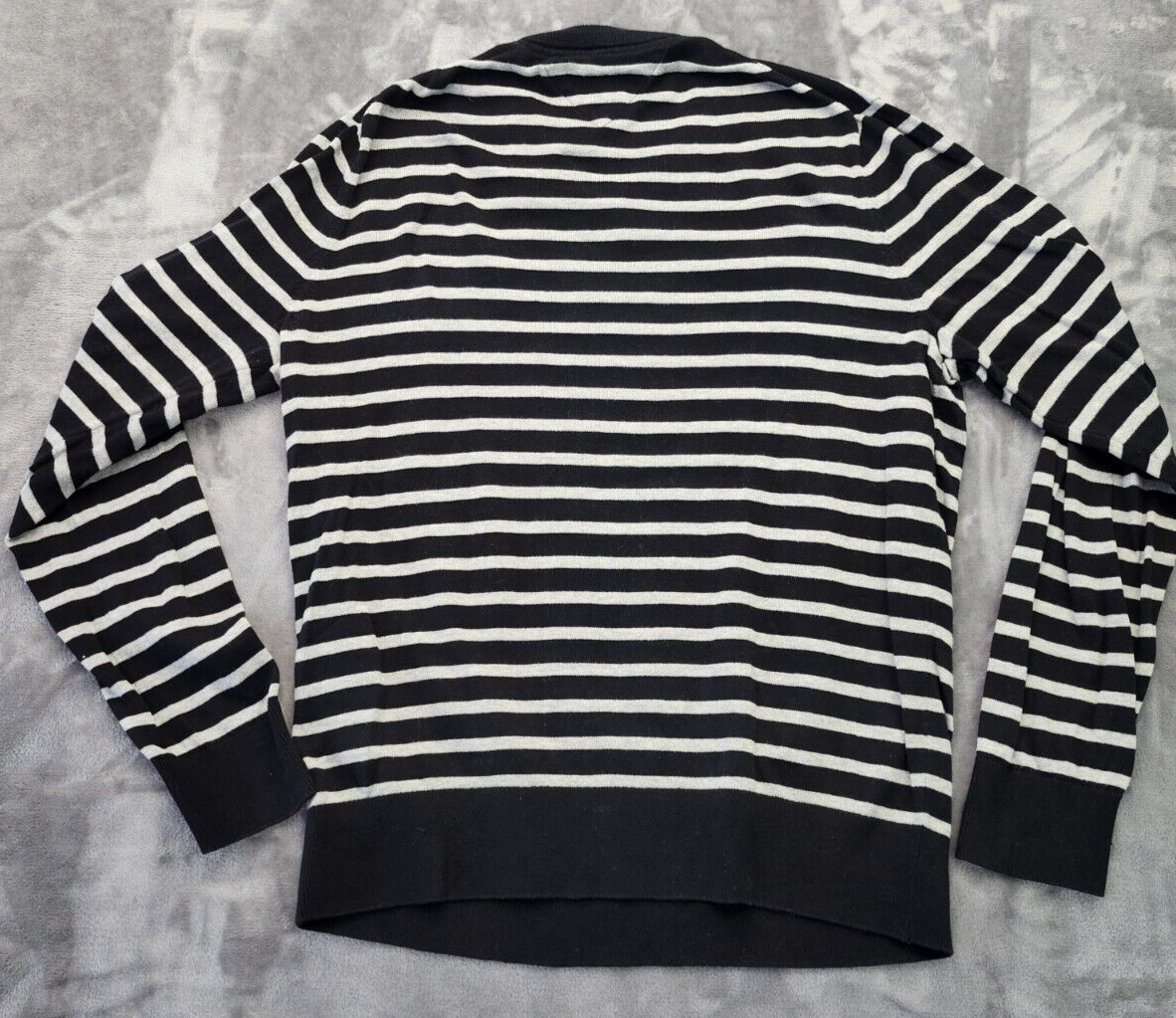 Tommy Hilfiger Sweater Womens XL Blue White Striped Long Sleeve Ladies Nautical