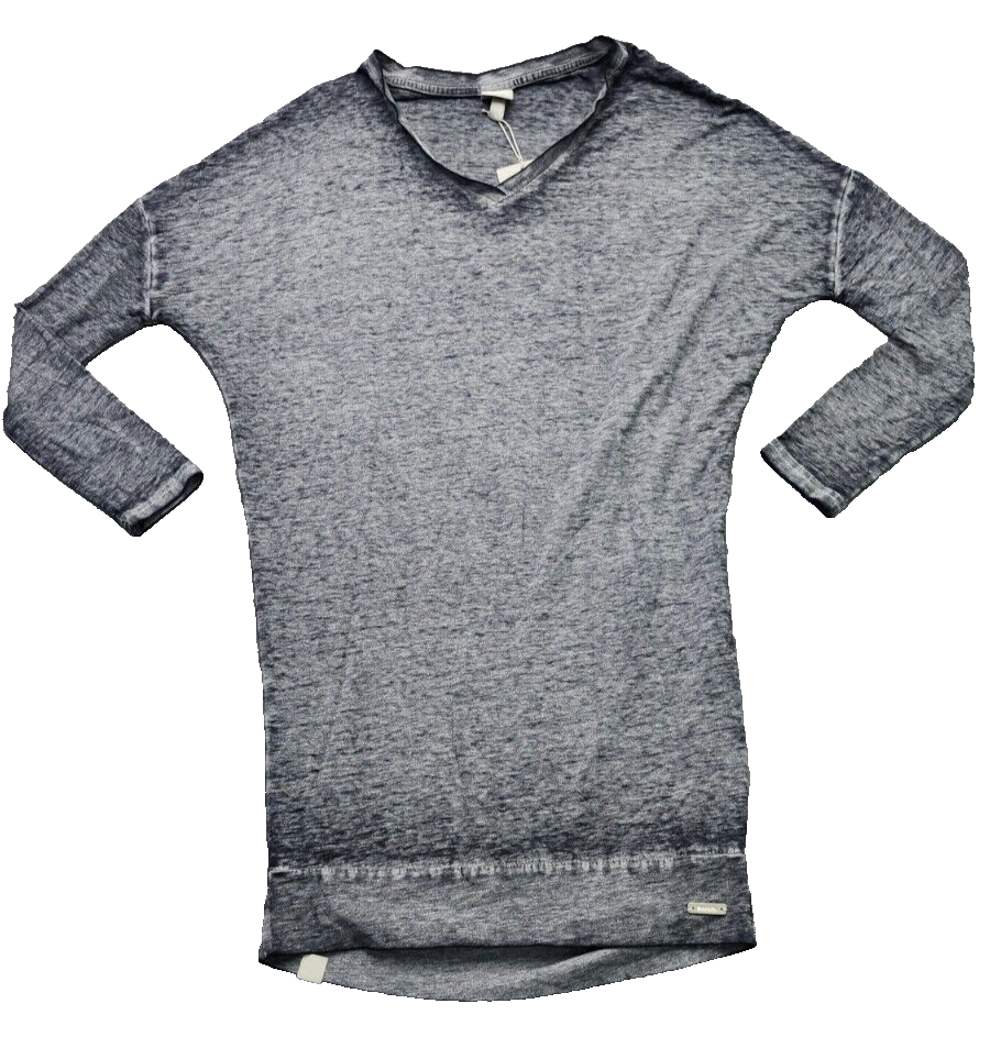 Bench Urban Wear mens 3/4 sleeve Top Size small Gray