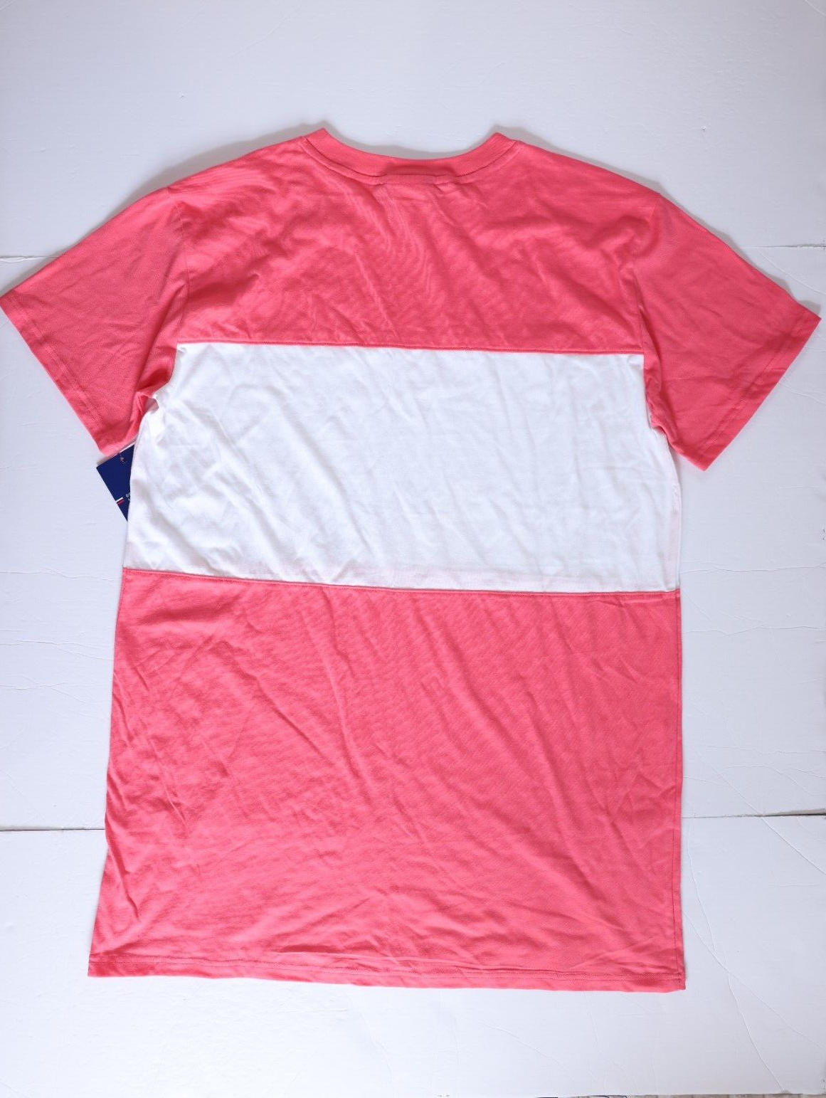 NEW Champion Mens Pink and White Tee Shirt Size XL