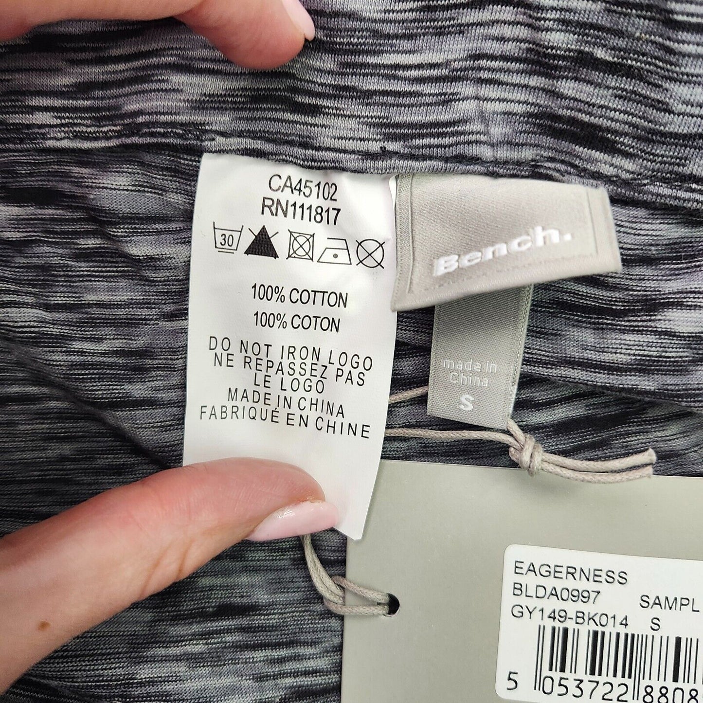 NWT Bench Urban Wear Womens Active Assymetrical Skirt Size SM Grey