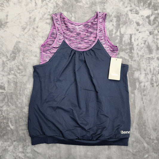 NWT Bench Urban Wear Womens Loose fit yoga tank top Purple