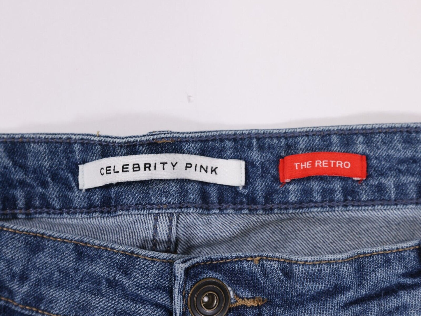 Celebrity Pink Hi-Rise Relaxed Straight The Retro Jeans Size 22