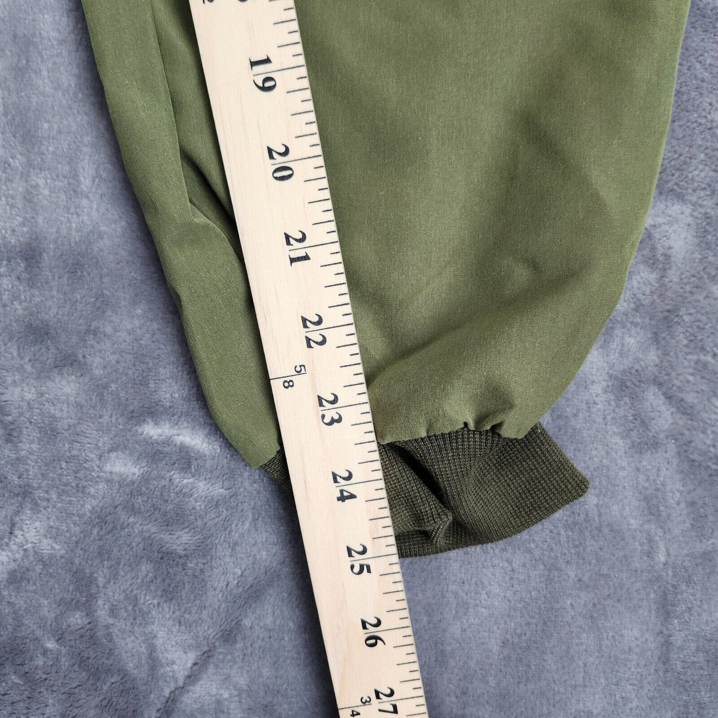 Men's Cargo Pants Streetwear Loose Casual Green XL