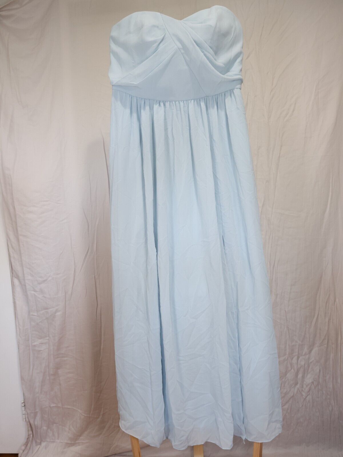 Social Bridesmaids Womens Sweetheart Strapless Evening Dress Gown Size 18