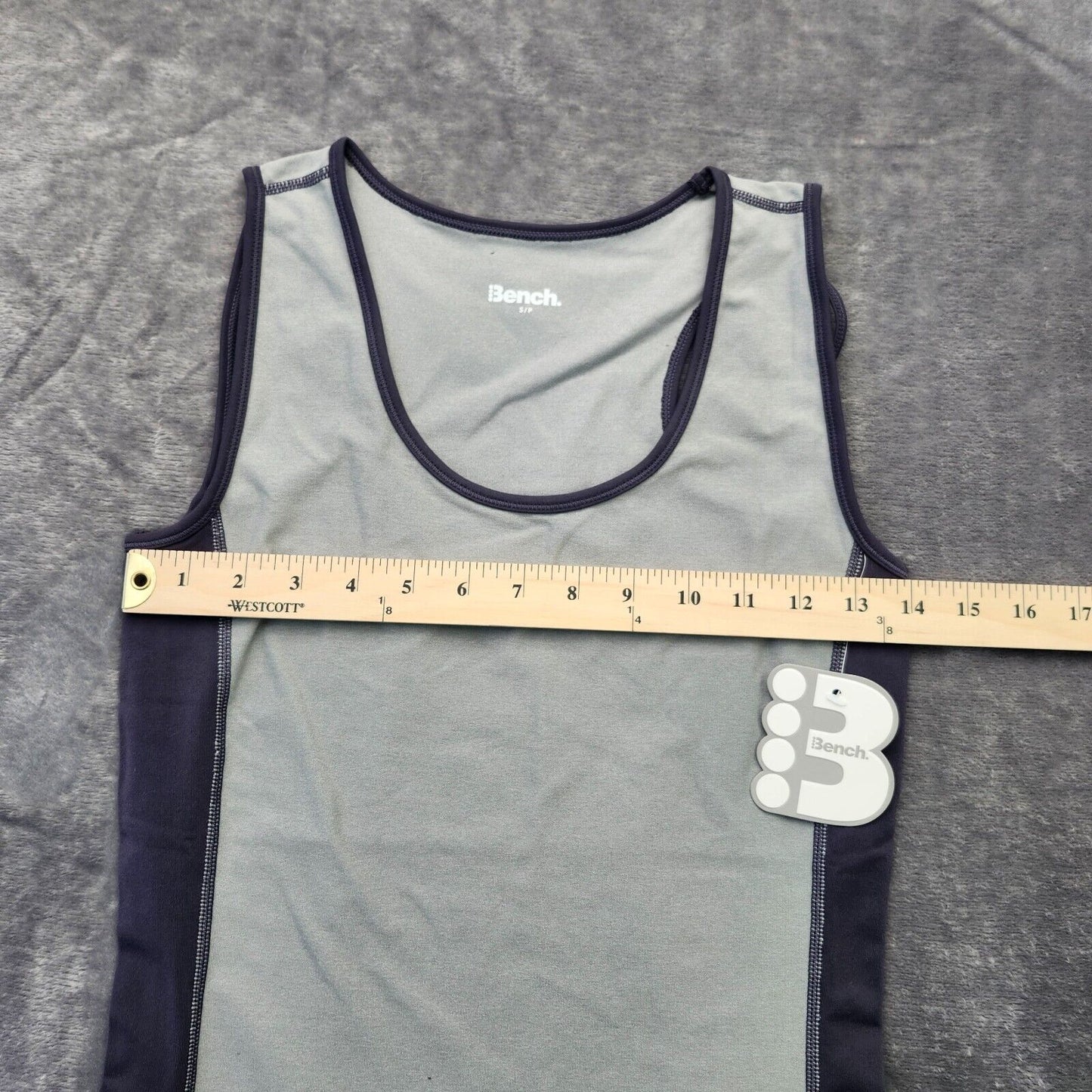 NWT Bench Urban Wear Womens Tank Top Size Small Grey