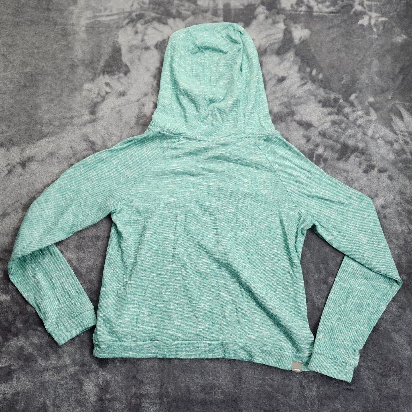 Bench Urbanwear Womens Teal Hoodie with logo Size Medium