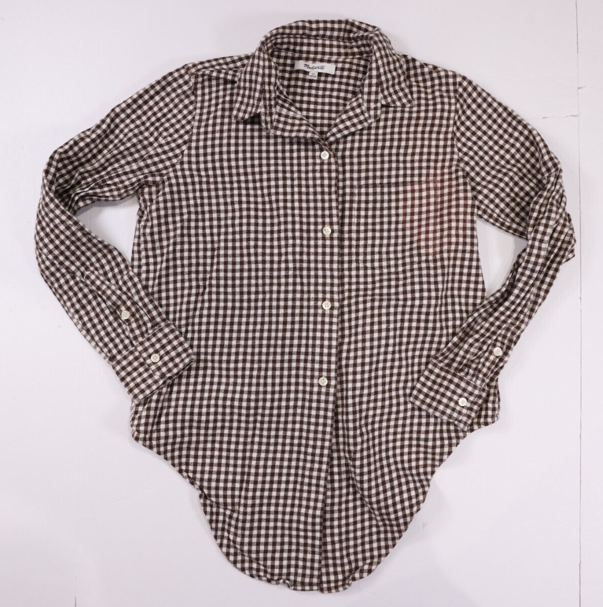 J Crew Maxwell checked button up shirt (Size XS)