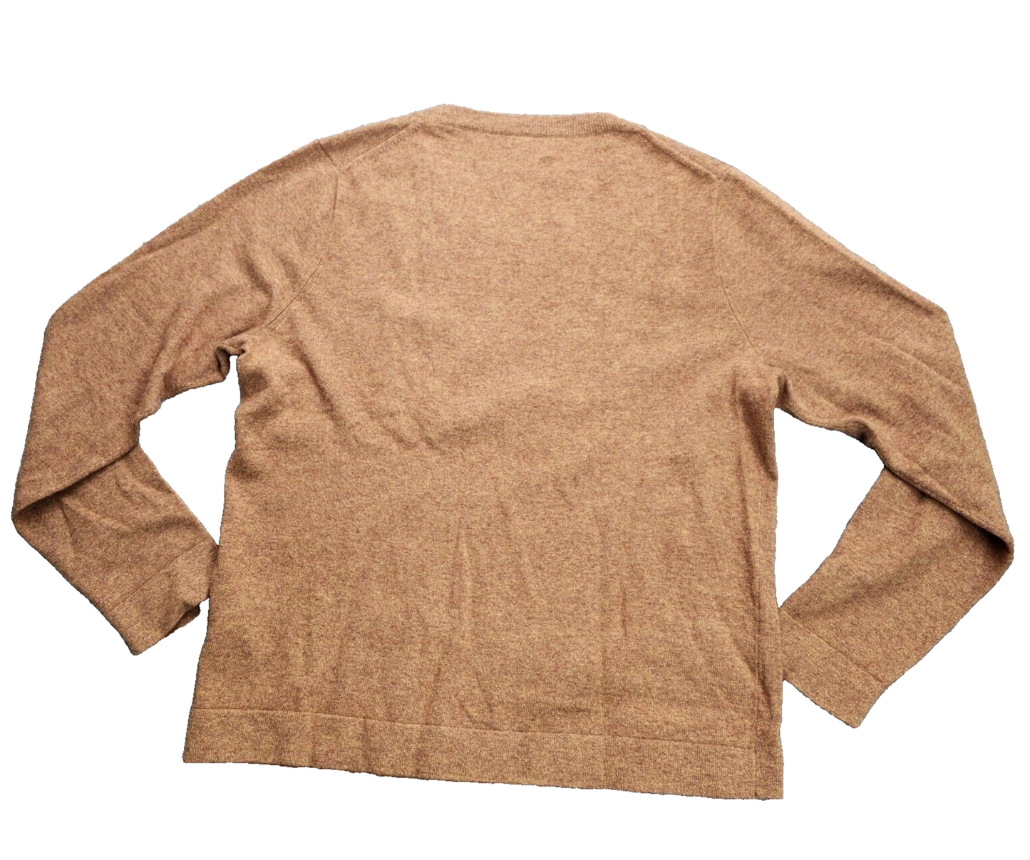 J.Crew Factory Teddie Sweater Cotton/Merino wool Blend Brown Women’s Size XL