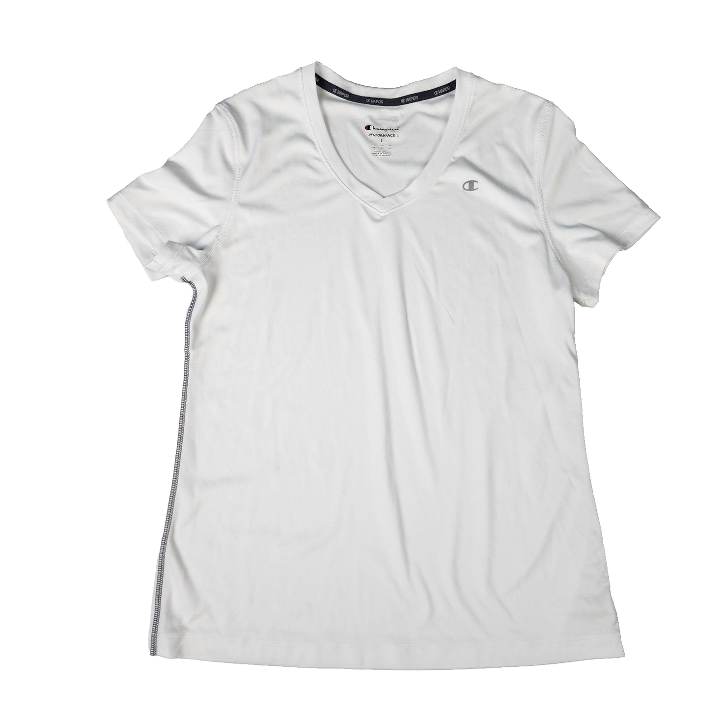 Champion performance white tee shirt large