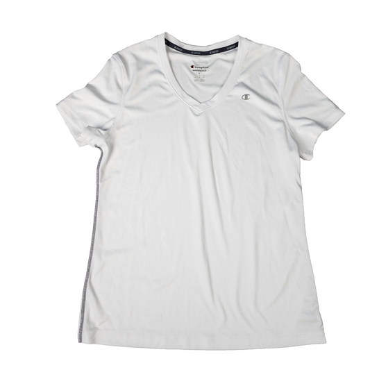 Champion performance white tee shirt large