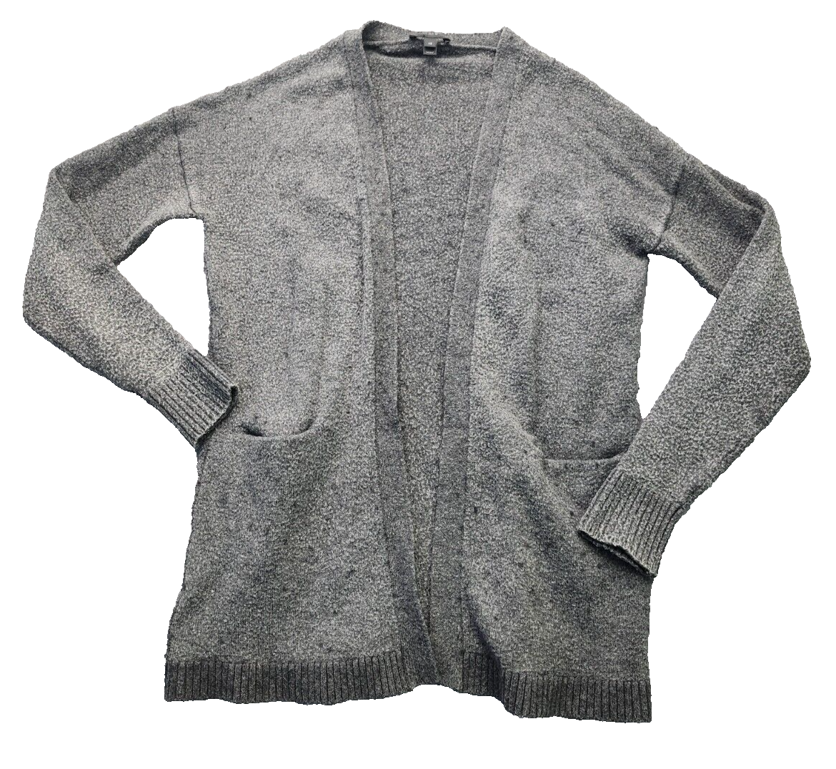 J Crew knit wool blend Cardigan womens charcoal gray size XS