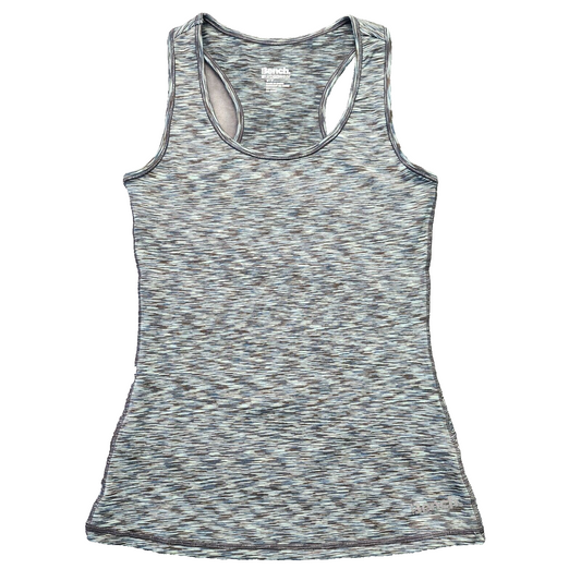 Bench Urban Wear Womens Racerback Tank Top Size Small Blue