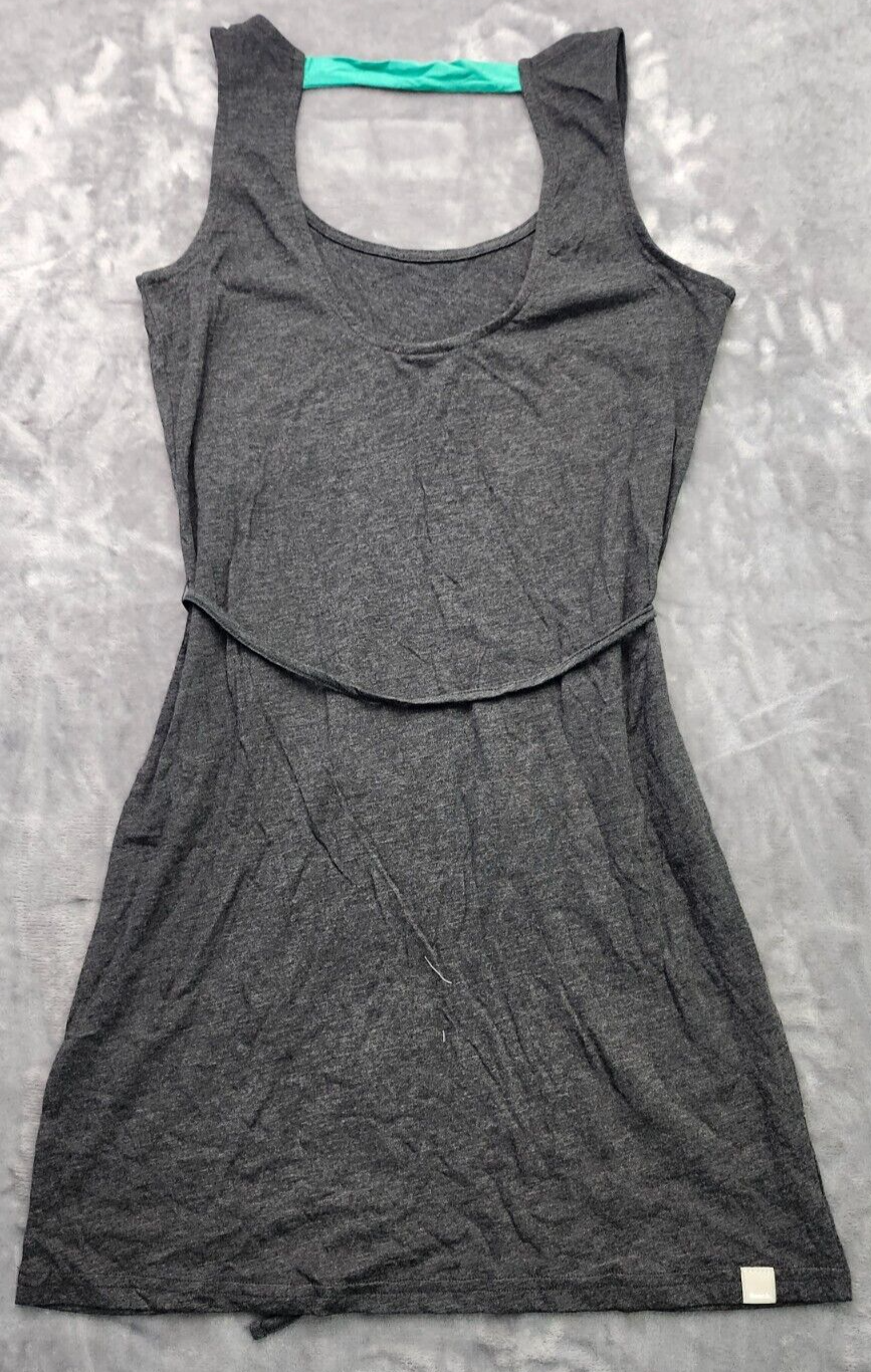 Bench Urban Wear Womens Black Tank Dress Size Small Charcoal Gray