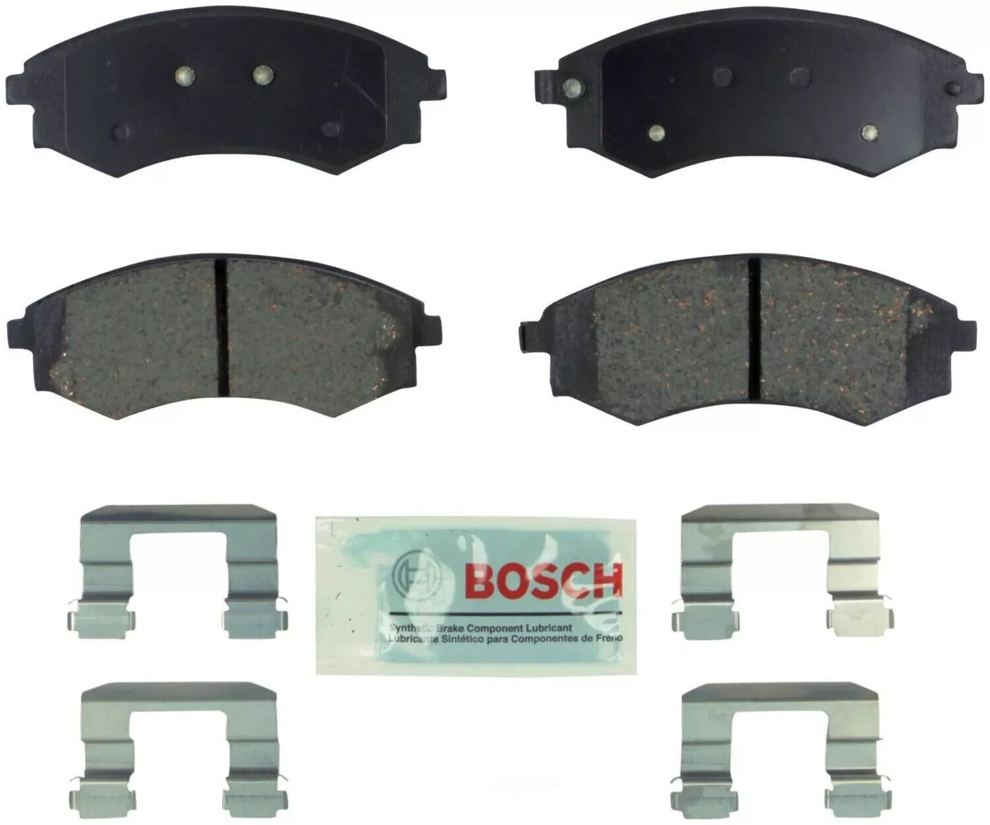 Disc Brake Pad Set-Blue Ceramic Brake Pads with Hardware Bosch BE887H