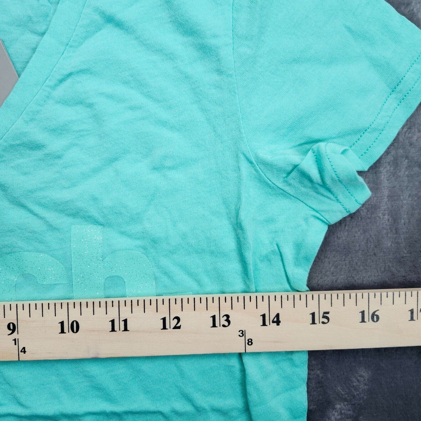 Bench Urbanwear Womens Teal Athletic T-Shirt size Small