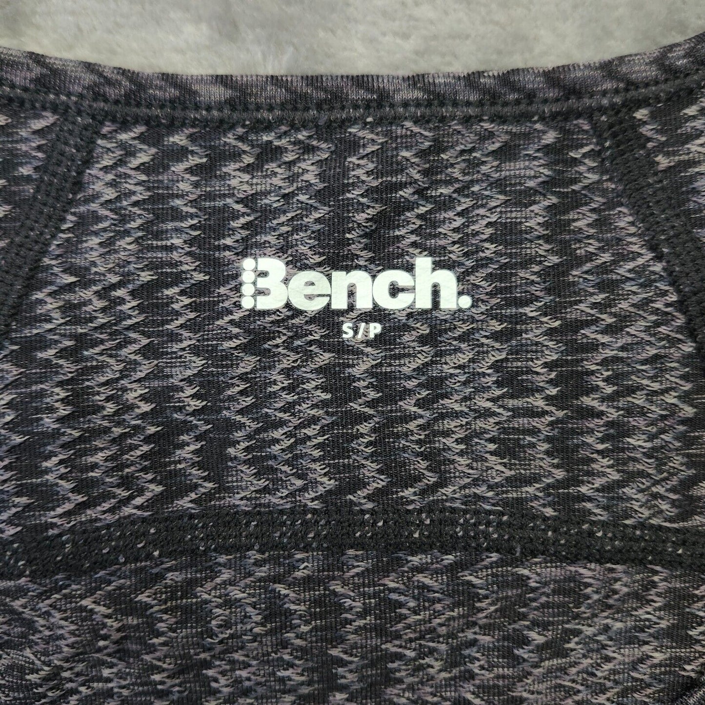 Bench Urban Wear Womens Tank Top Size Small BLK/Gray