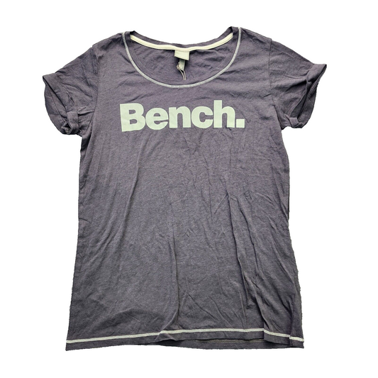 Bench Urban Wear Womens Scoop neck grey Size Small