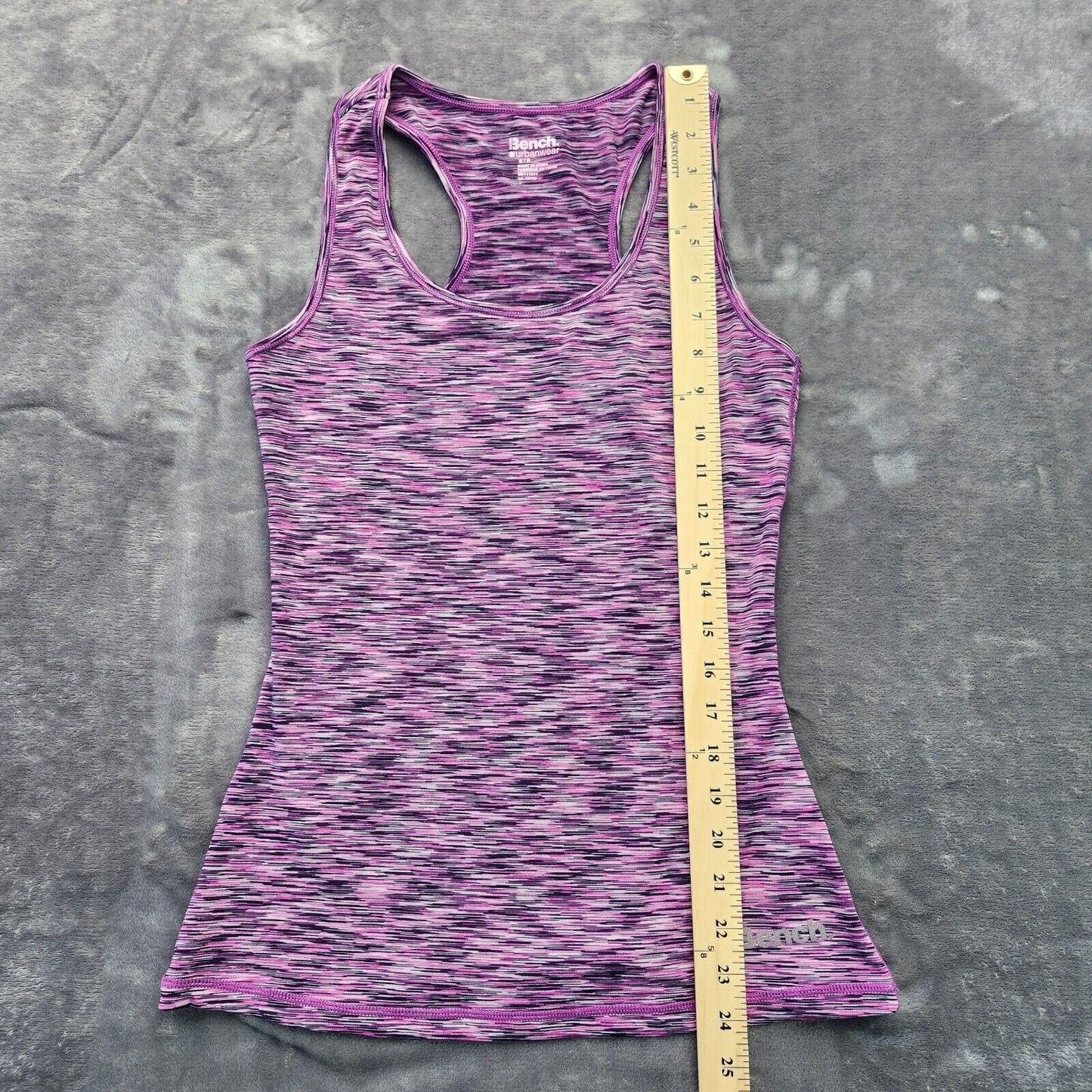 NWT Bench Urban Wear Womens Racerback Tank Top Size Small Purple