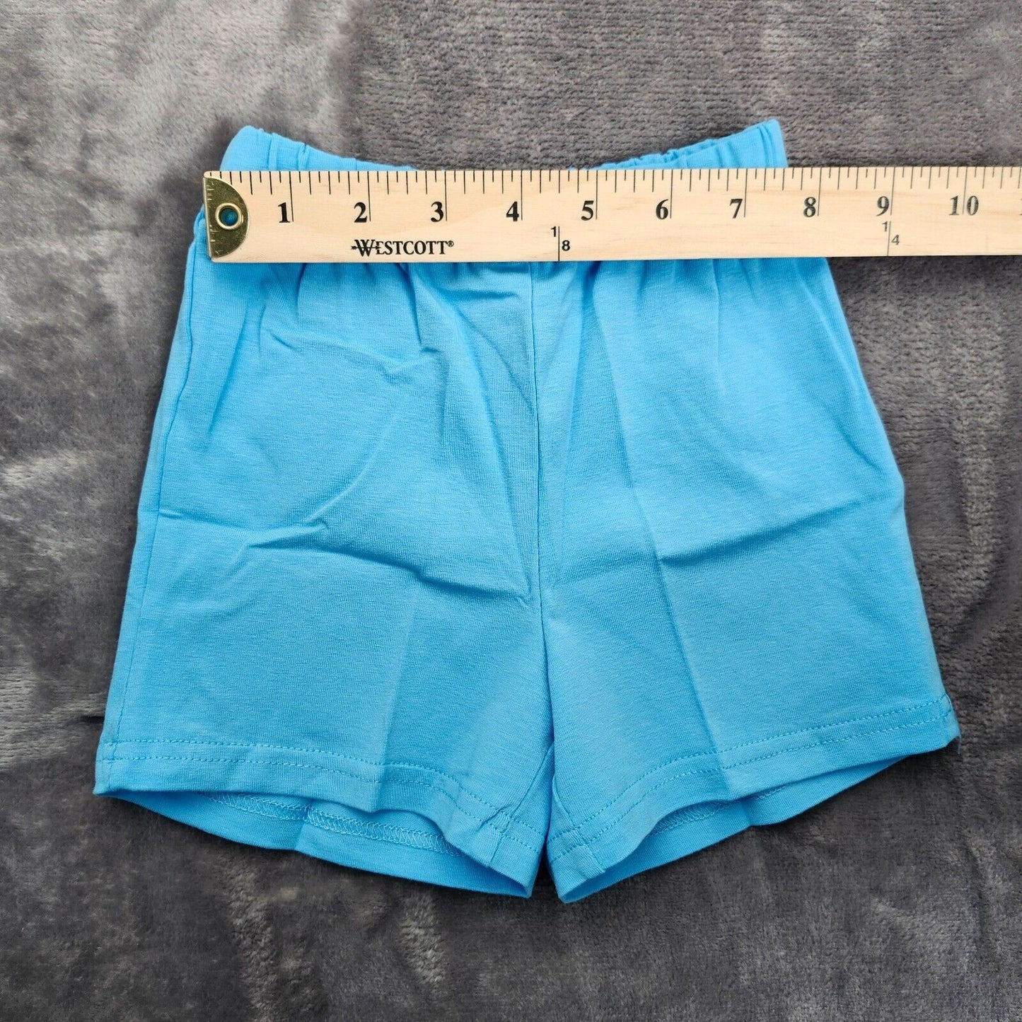 Kids Comfy Elastic Blue Shorts W16 L9