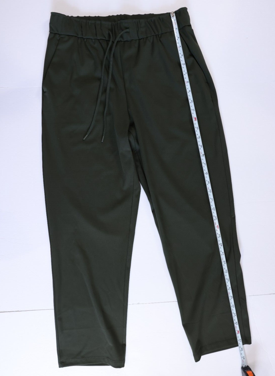 New Ladies Hilary Radle trousers Dark Olive Wide Leg Size Medium