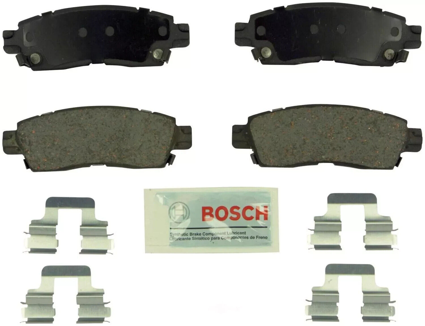 Disc Brake Pad Set-Blue Ceramic Brake Pads with Hardware Bosch BE883H