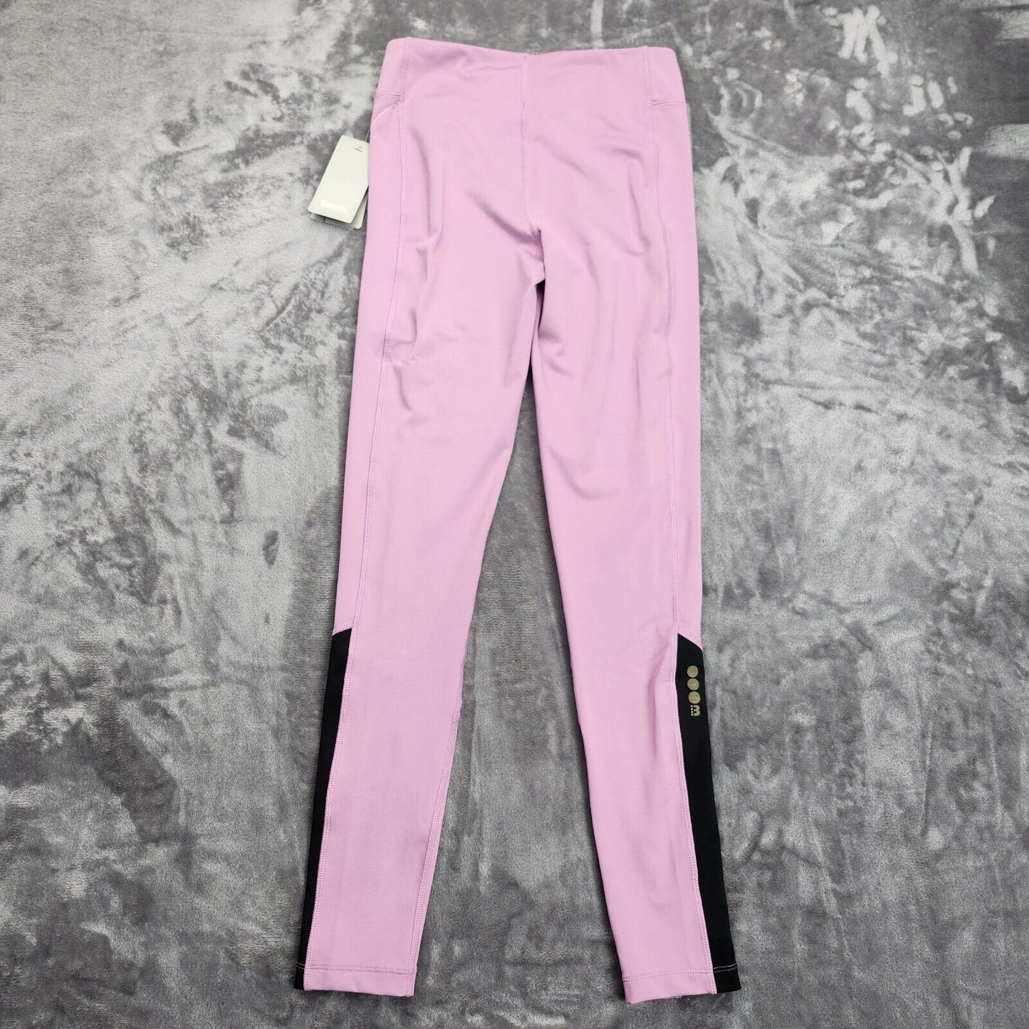 NWT Bench Urban Wear Womens Rose Pink Yoga pants with Logo Size SM