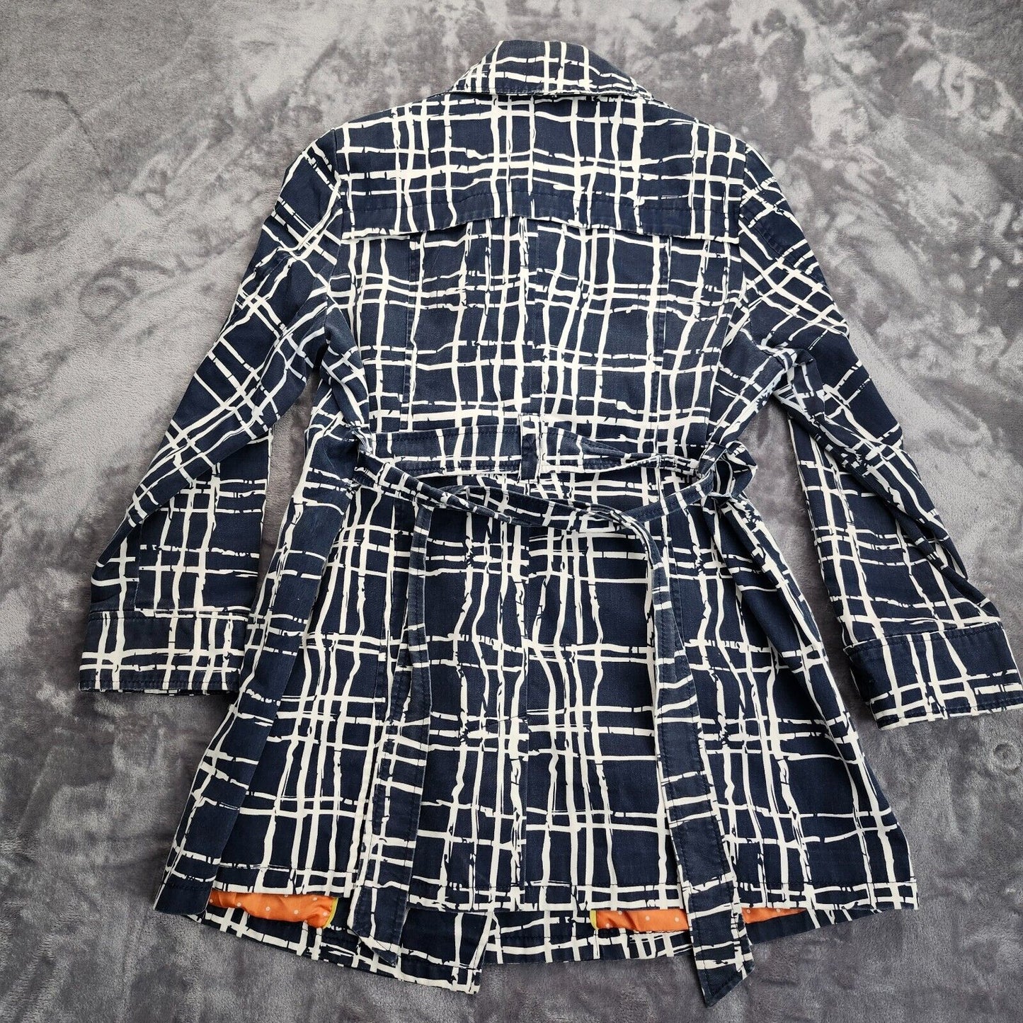 Merona Rain Jacket Navy And White Size XXL