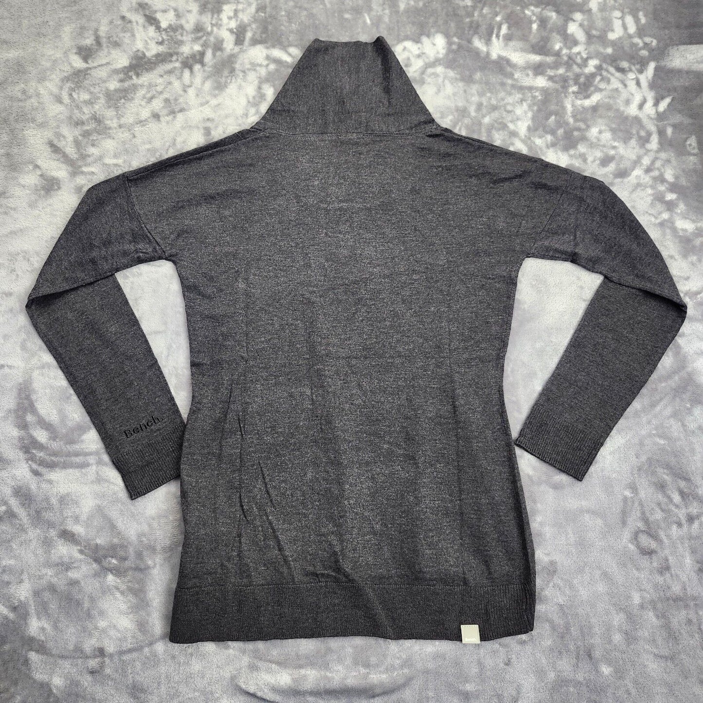 NWT Bench Urban Wear Womens Long Sleeve Gray Mock Neck