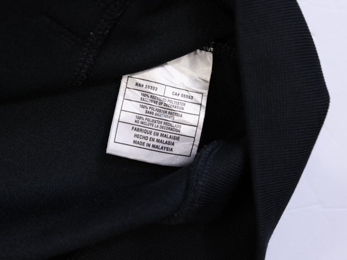 Nike Sportswear Black and Blue Full Zip Up Jacket Size M
