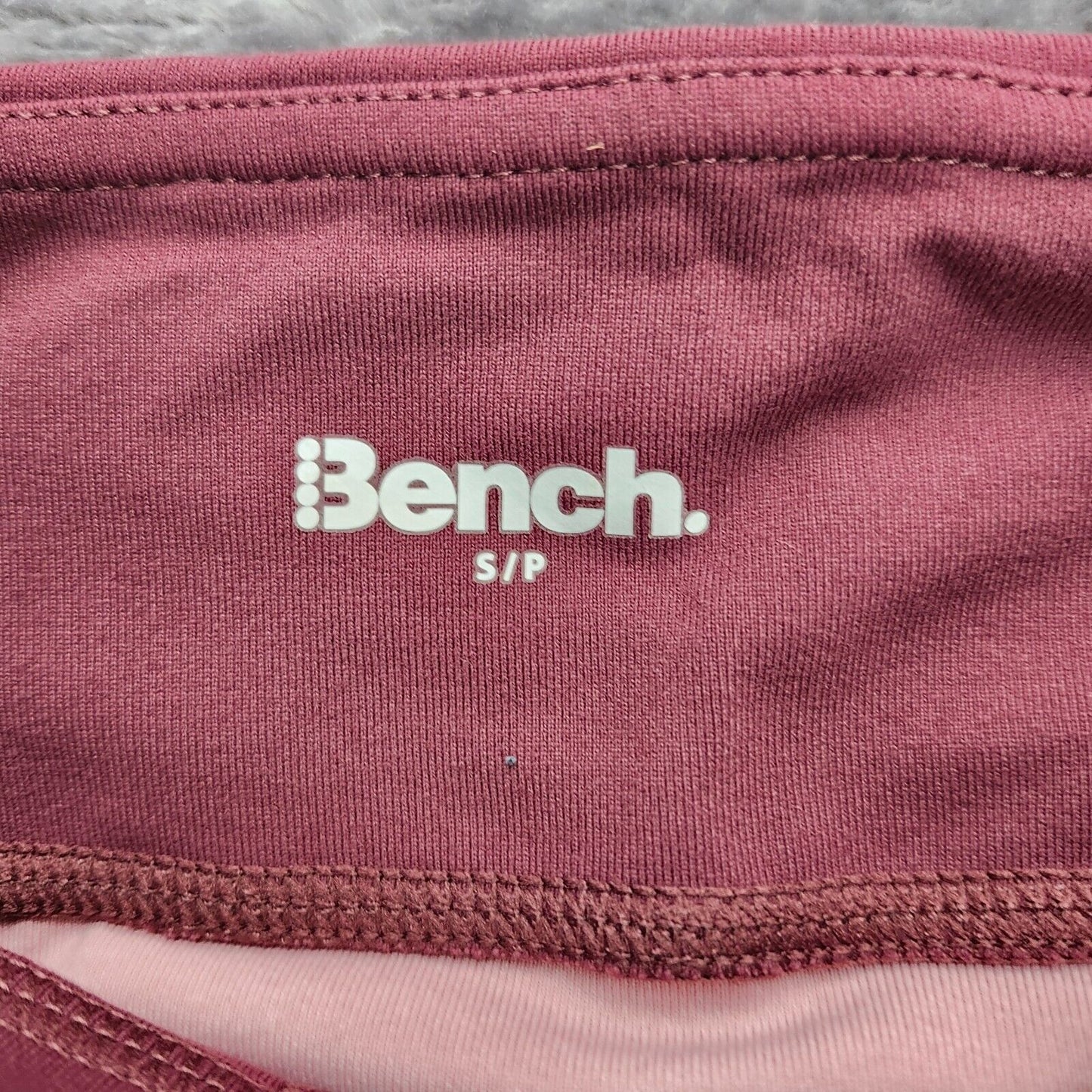 NWT Bench Urban Wear Womens Athletic pants Straight Maroon/Pink Small