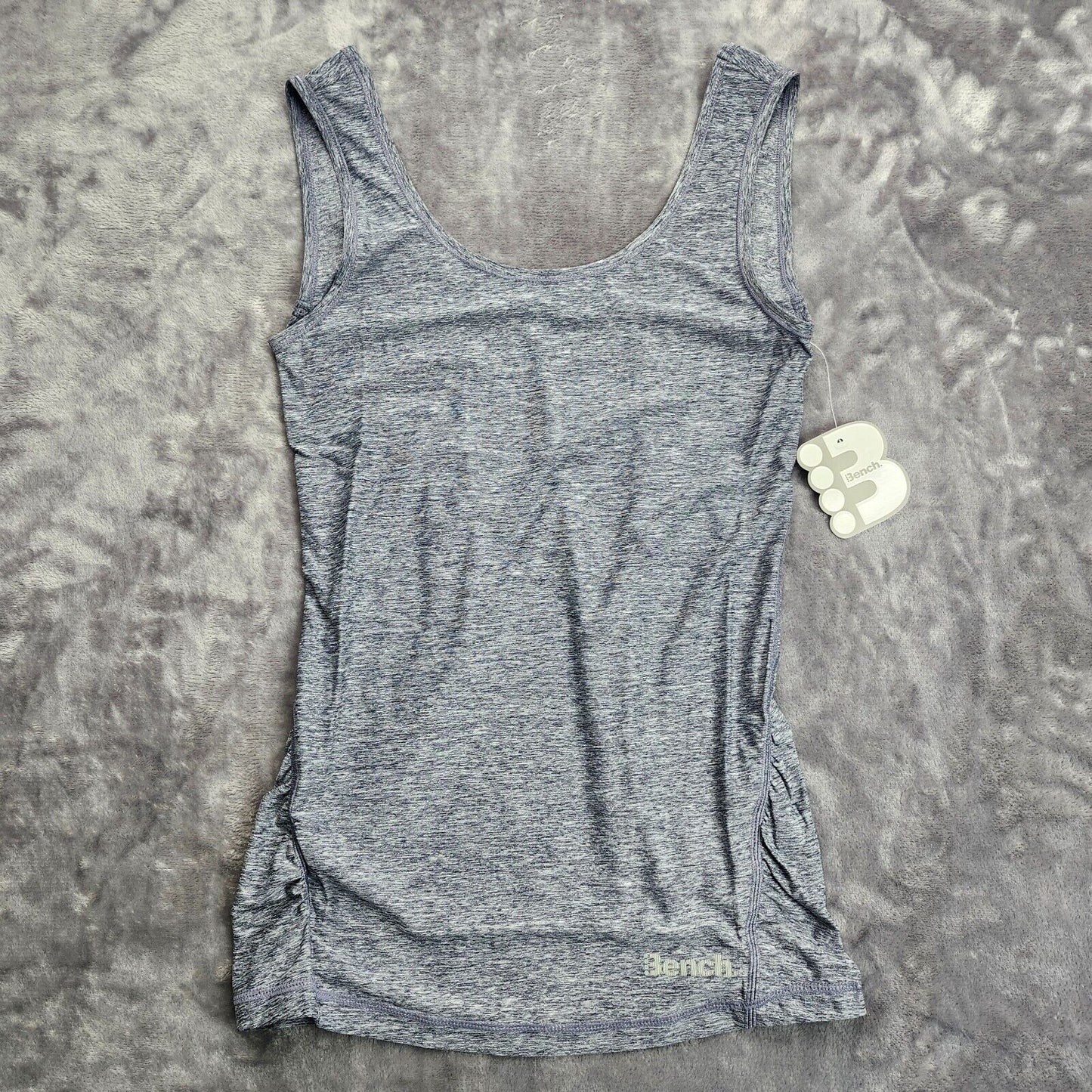 Bench Urban Wear Womens Gray Scoop neck Tank Top Size Small