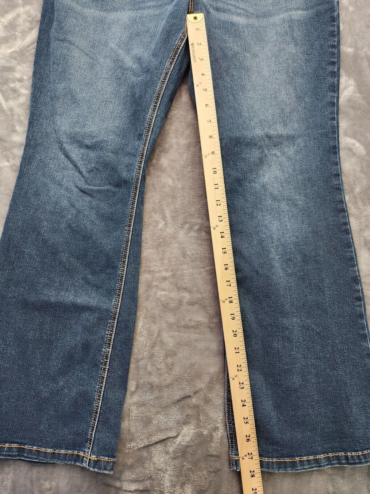 Torrid feel the fit luxe slim boot cut jeans women's size 18S