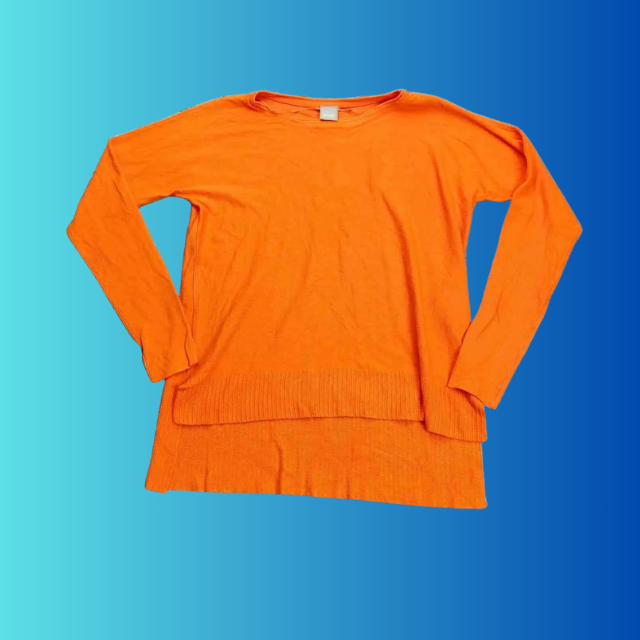 NWT Bench Urban Wear Womens Long Sleeve Top Size Small Orange