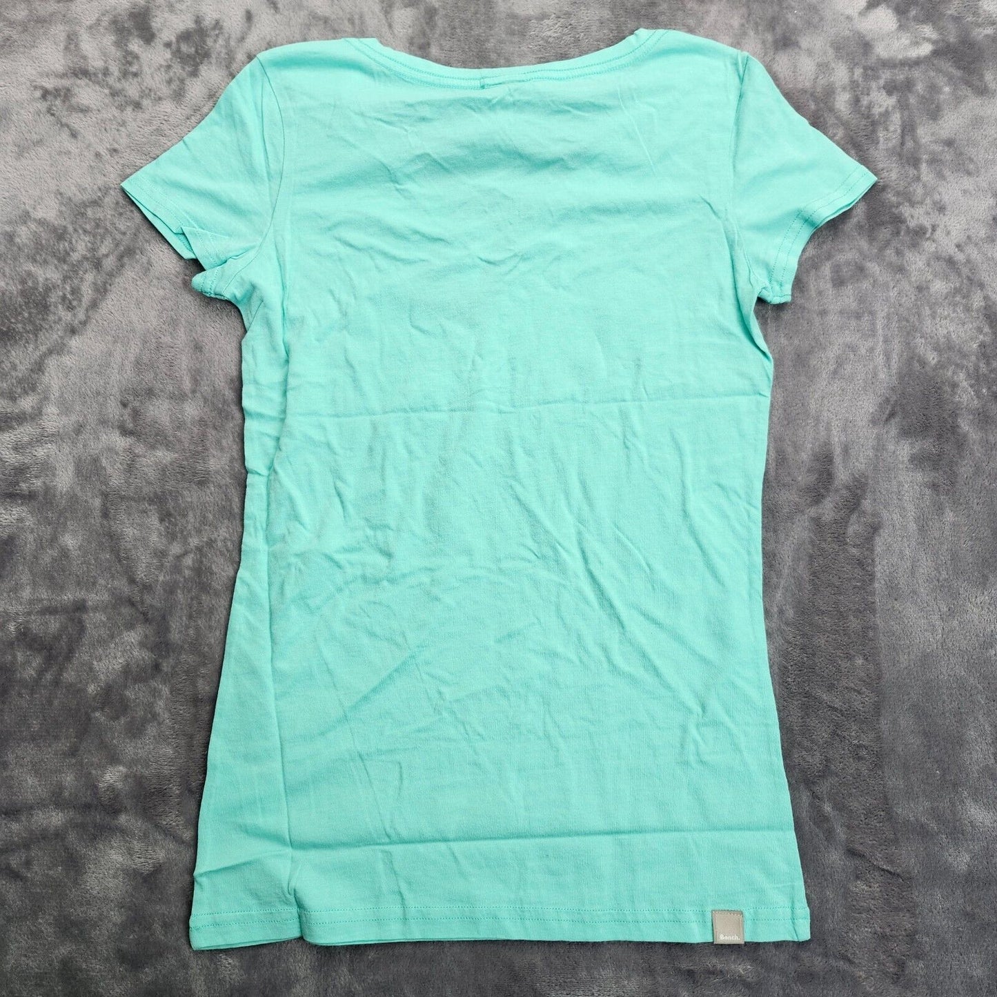 Bench Urbanwear Womens Teal Athletic T-Shirt size Small