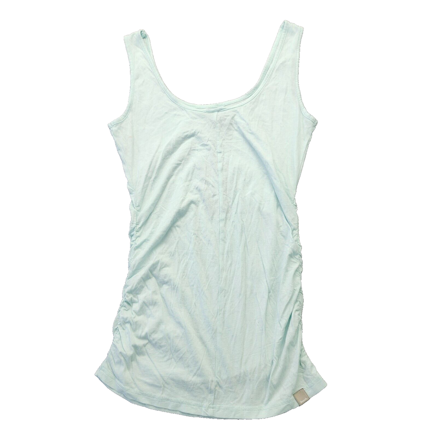 Bench Urban Wear Womens Graphic Tank Top Size Small Light Blue