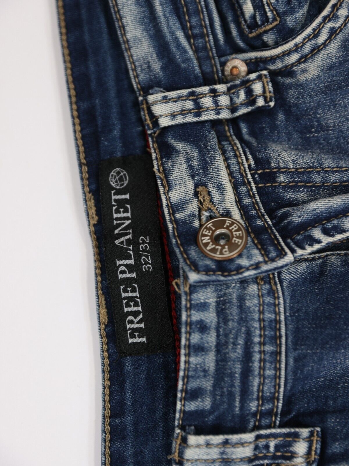 Free Planet Mens Jeans Size 32x32