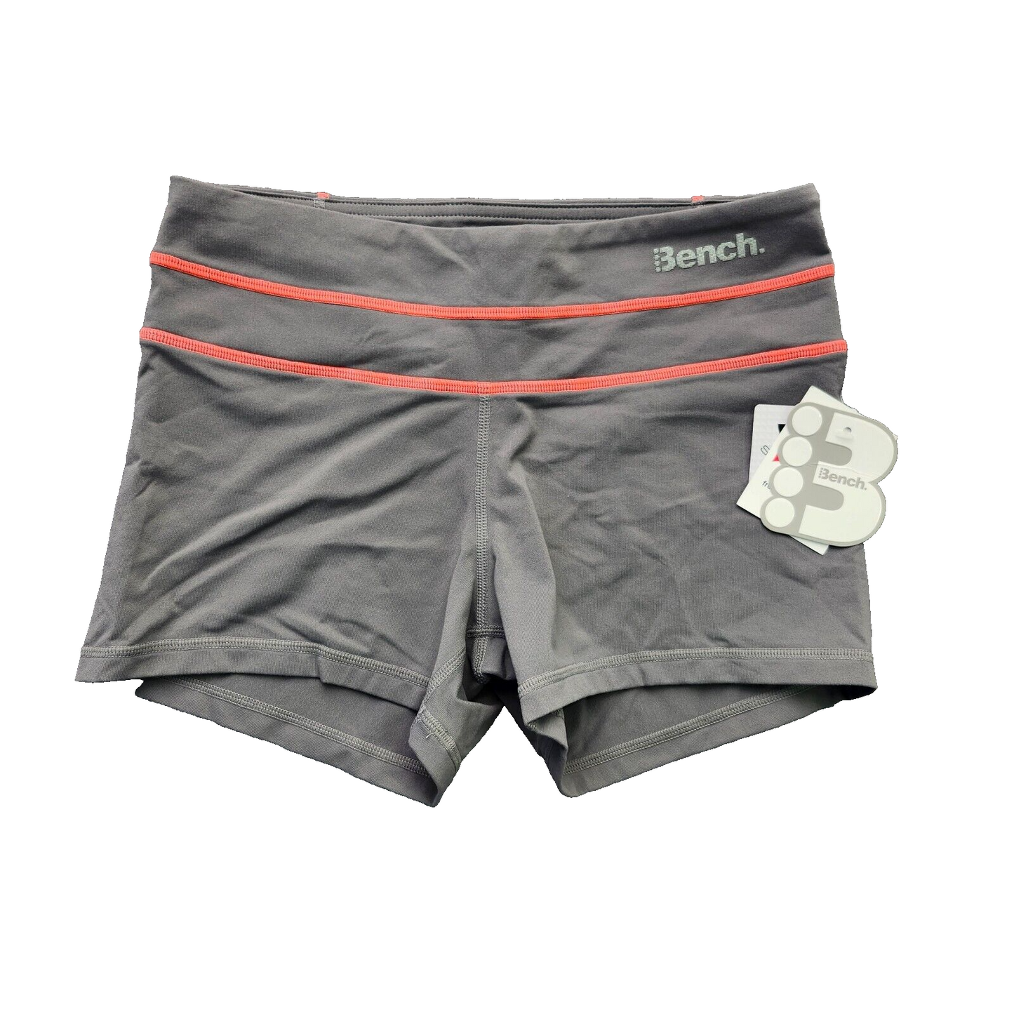 NWT Bench Urban Wear Womens Active shorts Gray/Pink Size Small