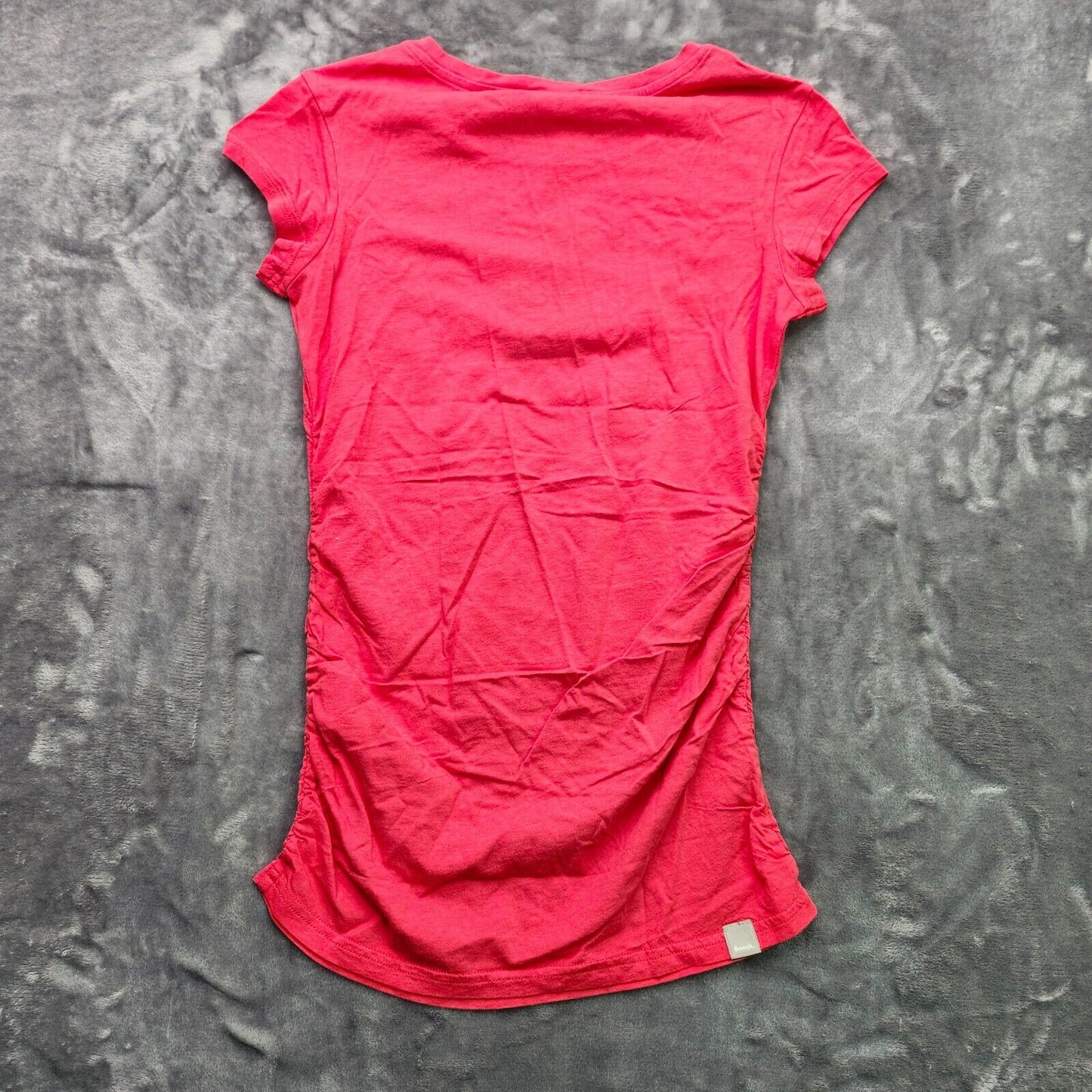 Bench Urban Wear Womens Athletic Cap Sleeve T-Shirt Size Small Red