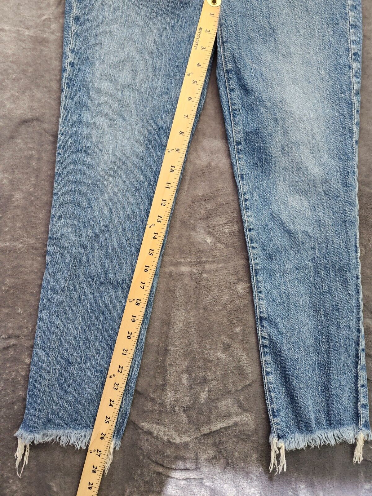 Madewell The Perfect Vintage Jeans Womens Size 27 High Rise Blue Light Wash