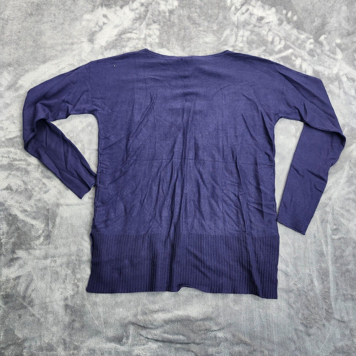 Bench Urbanwear Womens long-sleeve blue sweater size Small