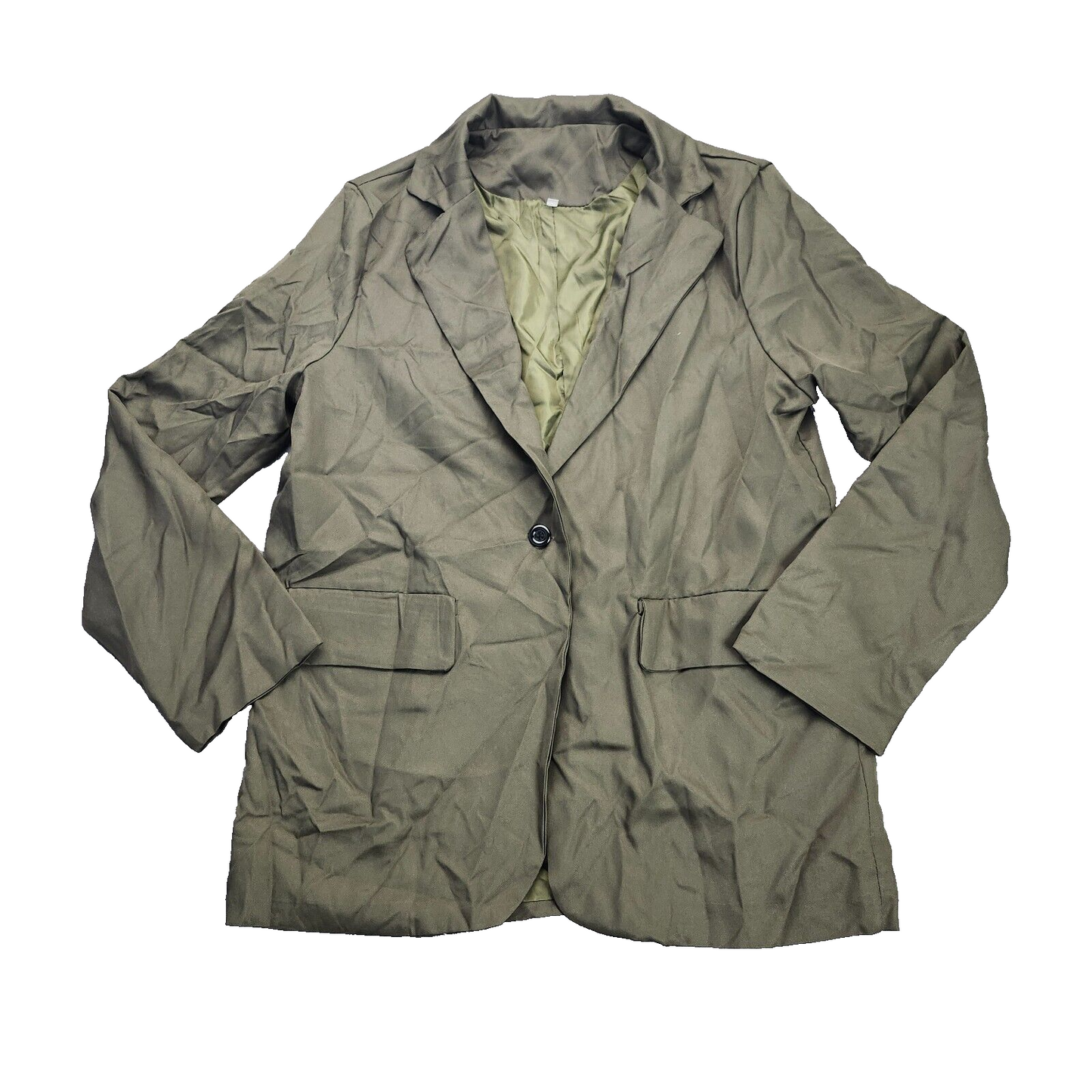 Women's Tati Blazer Olive Green Size XL