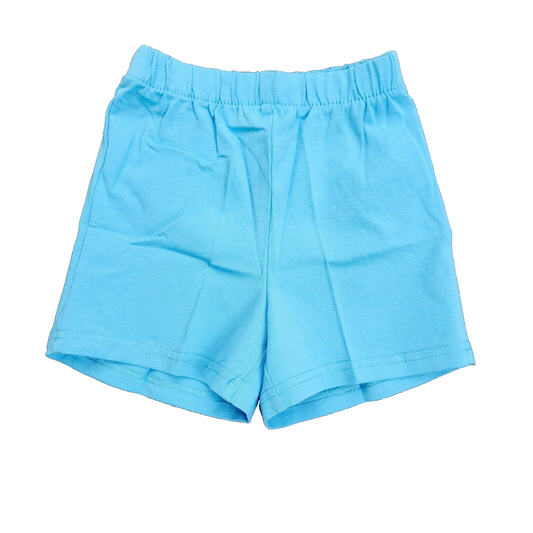 Kids Comfy Elastic Blue Shorts W16 L9