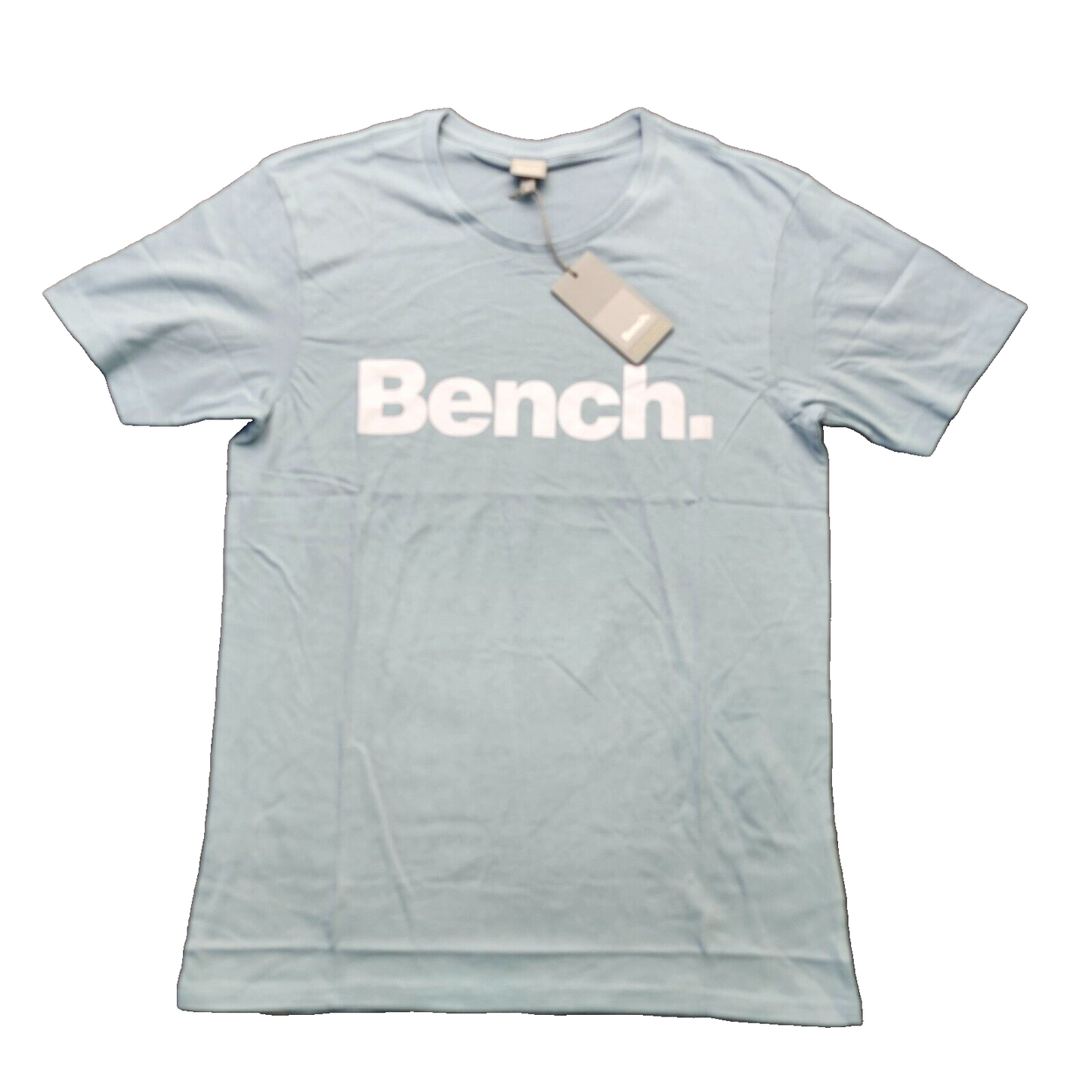 Bench Urban Wear Unisex T-Shirt Light Blue Size Medium