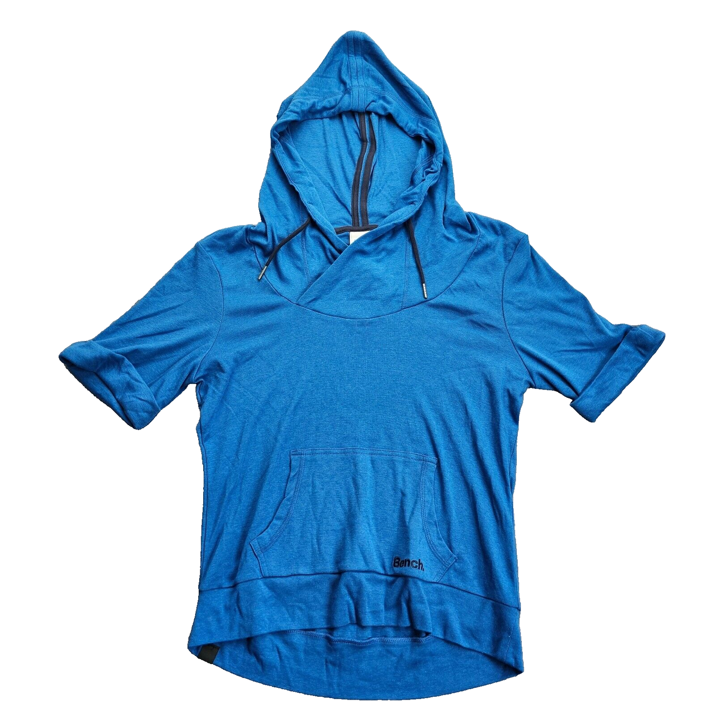 Bench Urbanwear Mens Blue T-Shirt Hoodie Size small