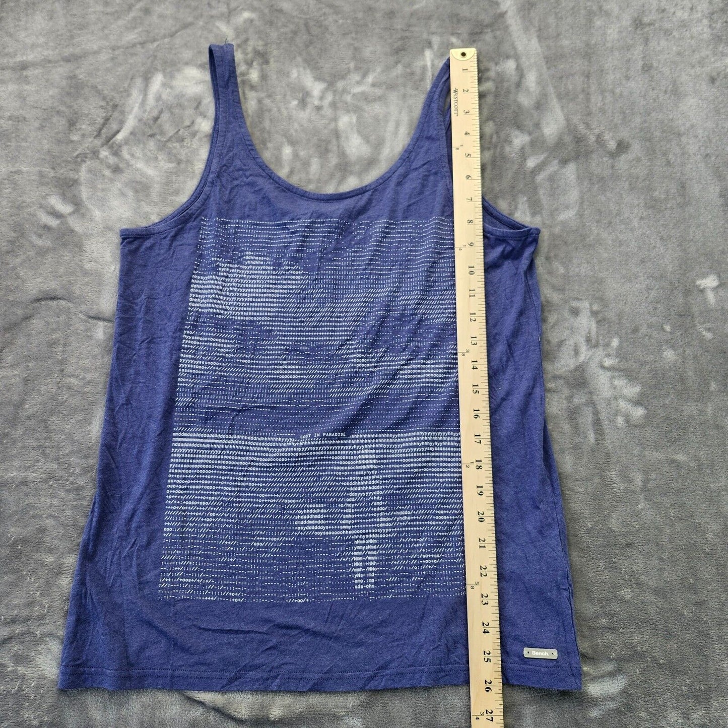 Bench Urban Wear Womens Tank Top Size Small Blue