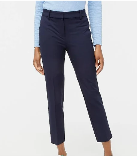 J. Crew Slim cropped Ruby pant in stretch twill Size 4 Petite