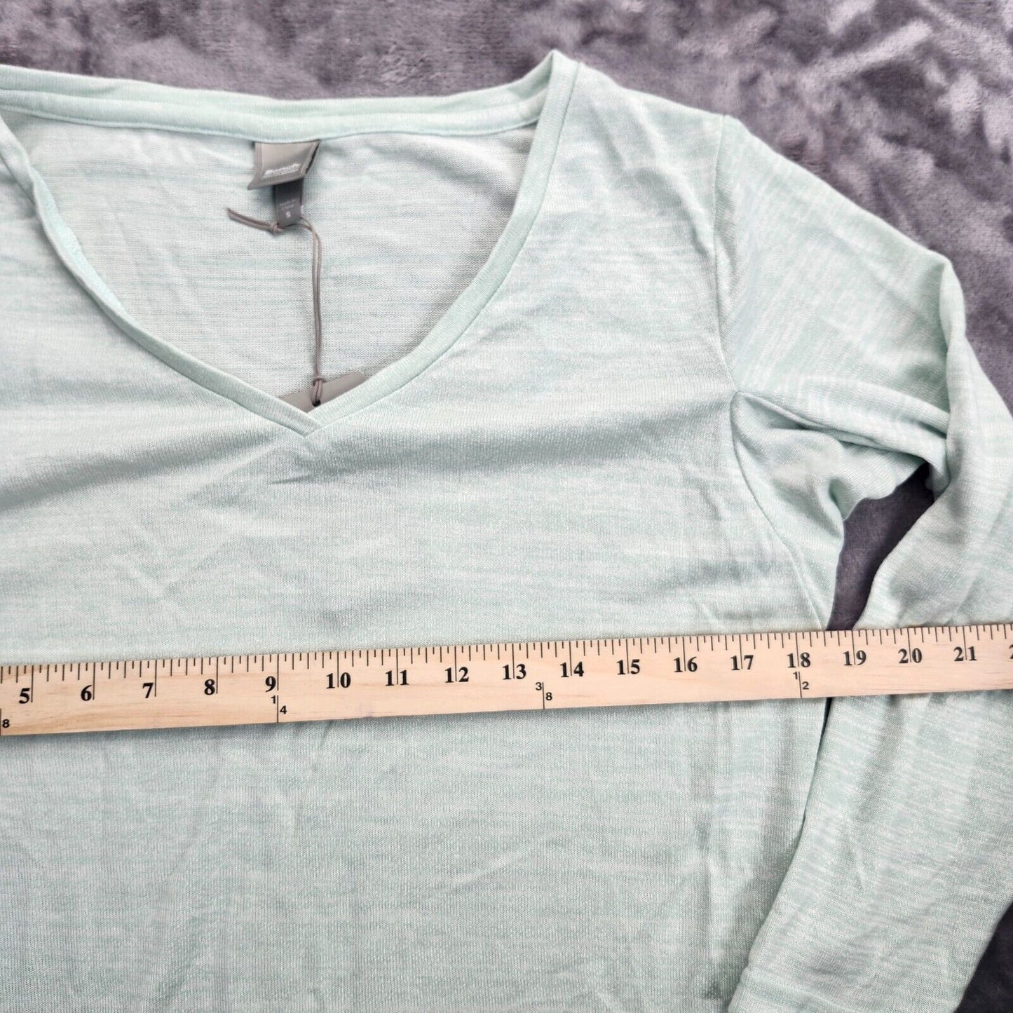 Bench Urbanwear Womens 3/4 sleeve mint green sweater size Small