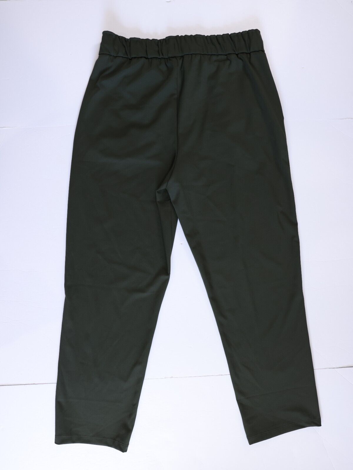 New Ladies Hilary Radle trousers Dark Olive Wide Leg Size Medium