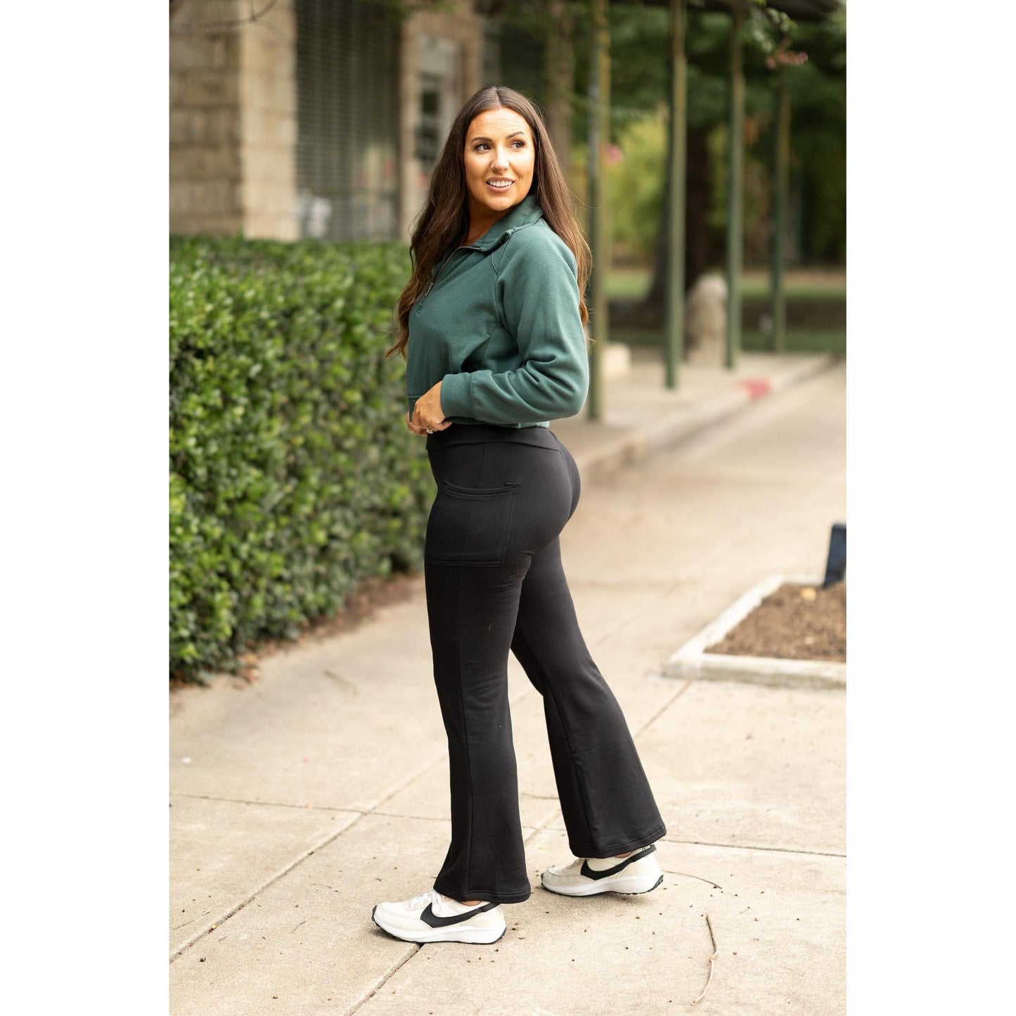 Charlotte - Black Fleece Bootcut